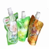 Plastic Spout Bag With Suction Nozzle For Baby Fruit Juice/Beverage / Drink