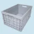 Import Plastic Storage Container Safety Tote Box Turnover Foldable Plastic Crates from China