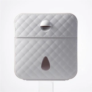 Plastic Tissue Box Storage Holder Toilet Tissue Holder Bathroom Seat Wall Mounted Tissue Box