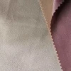 100% polyester weft knitting suede material for leather backing with different colors