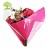 Import Portable and Durable Floral Wrapping Material Double Sleeve Transparent Bopp Burgundy Color Kraft Paper Packaging Flower Sleeves from China