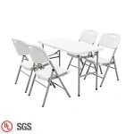 portable garden furniture outdoor stable table and chairs set