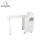 Import portable manicure tables hair salon storage cabinet nails table salon manicure in white color from China