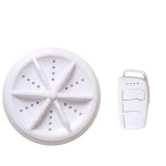 Portable Personal Rotary Ultrasonic Turbine Washing Mini Washing Machine With Folding Bathtub