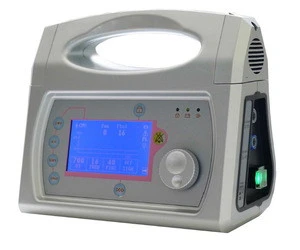 Portable ventilator machine breathing apparatus for ambulance use,PA-100D