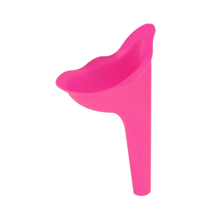 Portable Women Camping Urine Funnel Urinal Female Travel Urination Toilet Stand Up &amp; Pee Soft