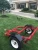 Import powder coated Small red car Trailer 4x4 utility trailer from China