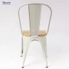 Powder Coating Commercial Furniture restaurant vintage Industrial metal dining chair
