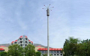 Power Transmission Monopole Tower