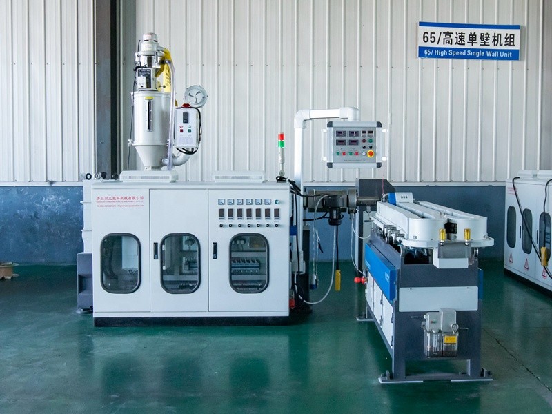 Pp Threads Machine Buy Pp/pe Pvc Plastic Electric Wire Threading Single Wall Corrugated ...