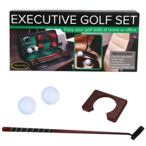 Practice Sport Customized Design Wooden Branded Golf Clubs Set