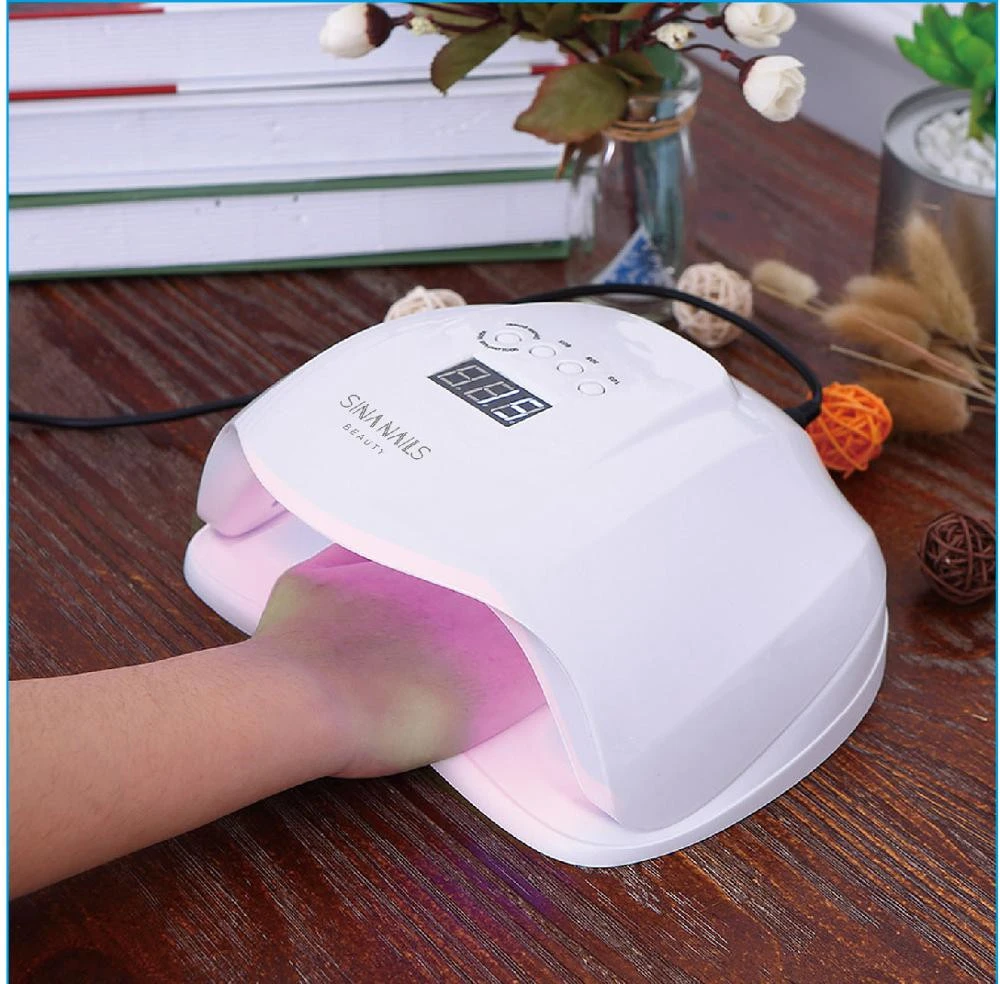 Private Label Removeable OEM SUNX Pink UV Led Nail Lamp Gel Polish Curing Light Nail Lamp 54w Nail Dryer Led Lamp