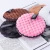Import Private Label Reusable Soft Fiber Fabric Wrapped Sponge Mild Cleaning Face Pads Makeup Remover Pads from China