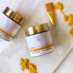 Private Label Turmeric and Clay Face Mask Kaolin Clay Brighten Skin