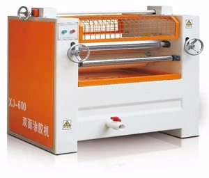 professional and efficient veneer plywood PVC single/double side adhesive coating machine
