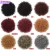 Import Professional Factory Wholesale Hair Bun Synthetic Hair Fiber Afro Hair Bun For Black Women from China