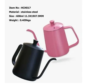 Professional long spout anti hand coffee dirp pot a complete range of specifications