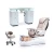 Import Professional Luxury Modern Beauty Nail Salon Pipeless Whirlpool System Discharge Pump Foot Spa Manicure Massage Pedicure Chair from China