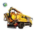 Professional Manufacture sewage suction tank truck jetting cleaning truck in Chile
