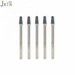 Professional Round Cones Cutter Grinding Head Nail Manicure Electric Machine Drill Bits with Wheel Metal Shank
