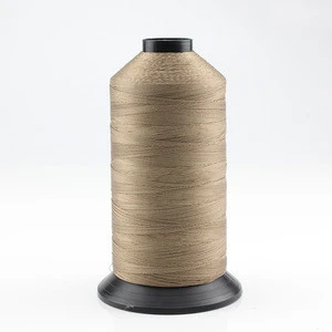 PTFE coated sewing thread high strength fiberglass yarn with oil