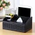 Import PU storage fancy square holder cover facial leather tissue box from China