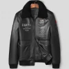 Pudi MT162 Brand New Man Wool Fur Collar Down Coat Jacket Genuine Sheep Leather Jackets Winter Warm Coats Suit Outwear