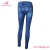 Import Push Up Ripped Wholesale Sky Blue Pant Jeans for Girl from China