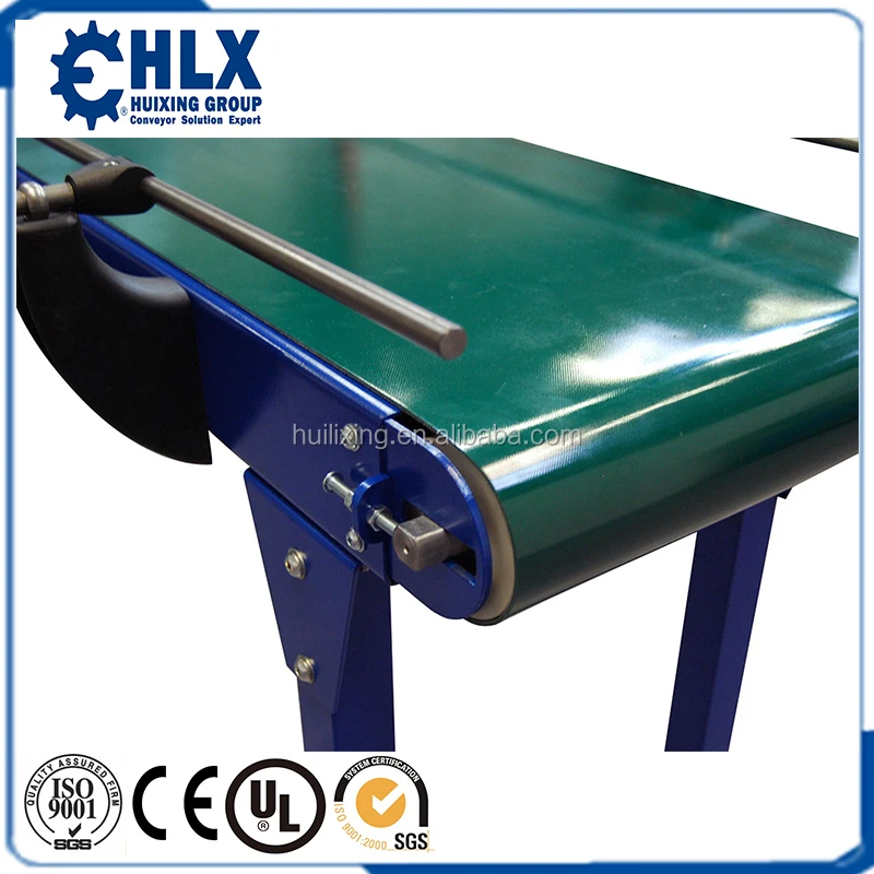 PVC Blet Conveyor Specialized Belt Conveyor For Manufacture