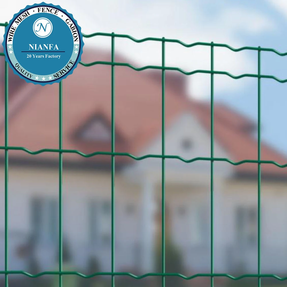 PVC Coated Cheap Fence Wire/Cheap Square Wire Mesh Fence(Guangzhou Factory)