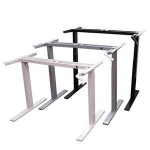 QJB311  High quality adjustable height  standing computer office furniture with manual mechanisms