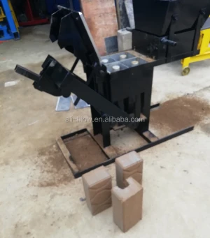 QMR2-40 manual brick press maker machine cement interlock design for sale