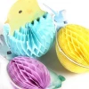 Rabbit Bird Animal Decoration Ornaments Pom Ball Triangle Banner Cake Stand Holder Kit Festival Party Decor Supplies