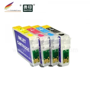 (RCE1631) refill ink cartridge for Epson Workforce WF2010W WF2510F WF2520NF WF2530WF WF2540WF T1631 T1632 T1633 T1634 kcmy