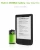 Reading and reviewing novel 6 Inch Mode ink screen e-paper Book multi format reader reading e-paper book on hand eink ebook read