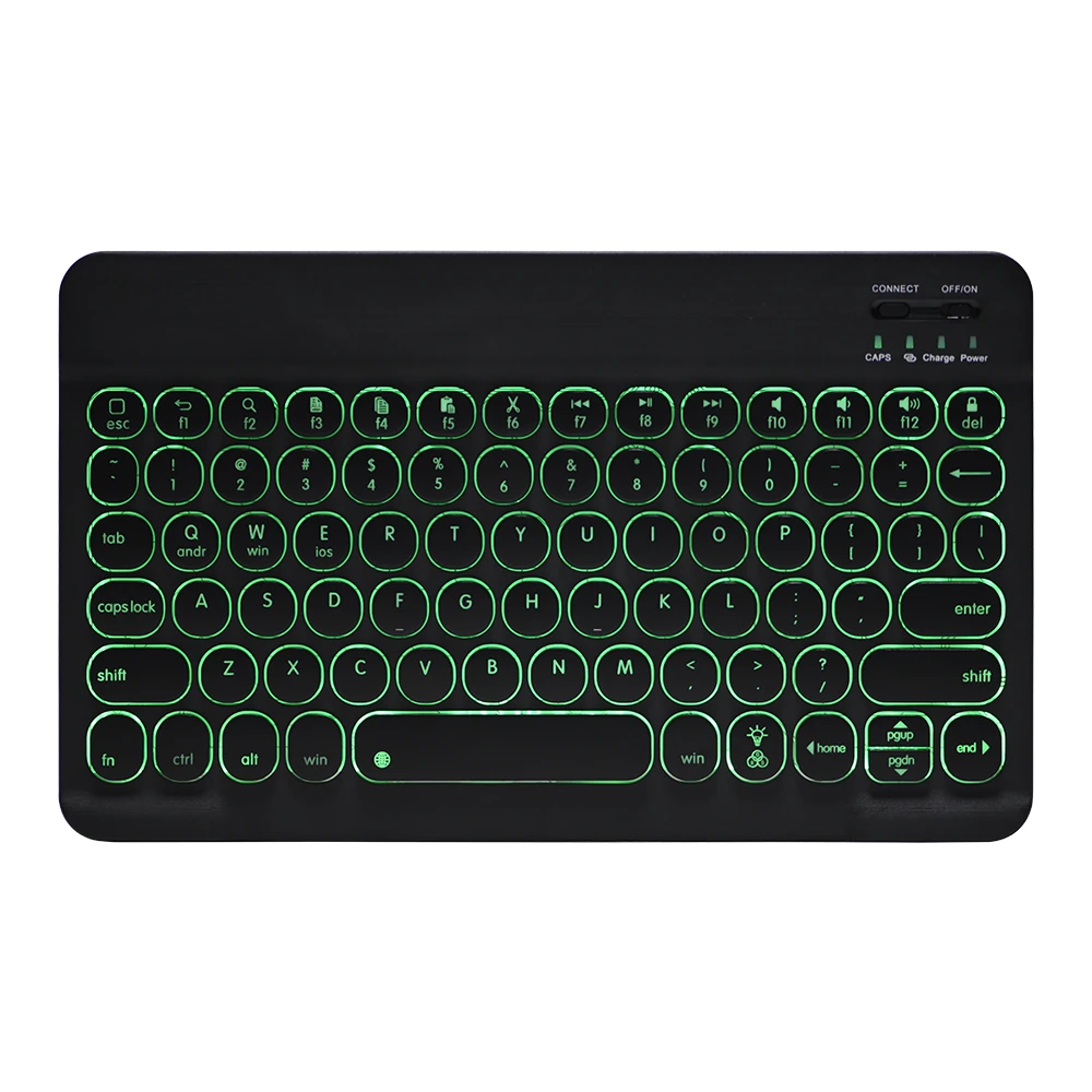 Real BT laptop Keyboard For ipad keyboard light tablet Wireless Custom Keyboard