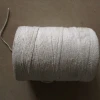 Refractory ceramic fiber yarn with stainless steel wire reinforced
