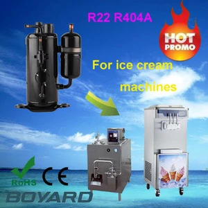 refrigerator parts r404a freezer compressor ce rohs replace Tecumseh compressor for Electric Ice Cream Freezer Maker