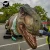 Import Remote control animatronic dinosaurs model for dino park from China