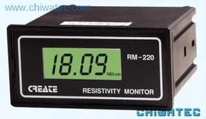 Resistivity meter used for device testing for water quality