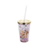 Reusable Coffee Cup 16oz Plastic Double Wall Tumbler Cup
