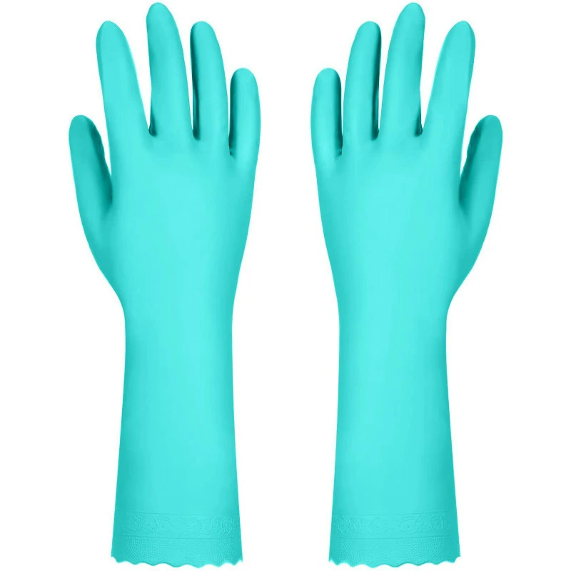 Reusable Latex free Kitchen Gloves Dishwashing Cleaning Gloves
