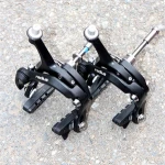 Road Bike Brake Fixed Gear Bike Brake 47mm for 23-25c Rim Fixie Bicycle Brake Rear And Front