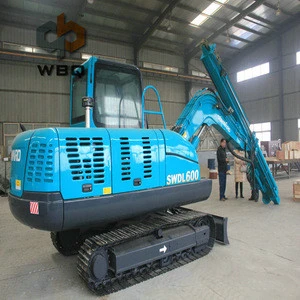 Road Construction Hydraulic Pile Driving Machine