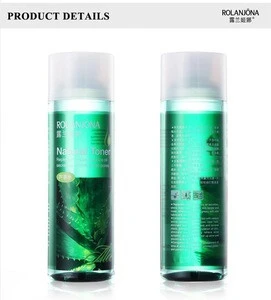 Rolanjona skin care Natural Aloe vera Facial Skin Toner 215ml OEM type