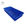 Roto-mold Open Top Outdoor Decking Rectangular Plastic Growing container With Outlet For Agricultural Greenhouse