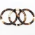 Import round big size Tortoise shell color plastic resin buckle for clothes and swimsuit from China