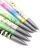 Import Round shape plastic mechanical pencil with top eraser classic model with heat transfer film barrel from China