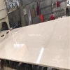 Royal Cream Artificial stone polished slab Carrara artificial marble products stone panels supplier