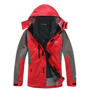 RTS Men Outdoor Jacket Waterproof Windproof Skiing Climbing Jacket With Warmer Polar Fleece Inner Winter Jacket